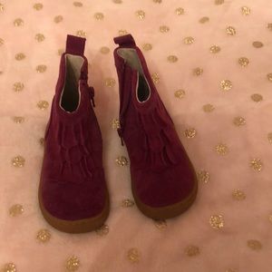 Livie and Luca Magenta Boots, 7T